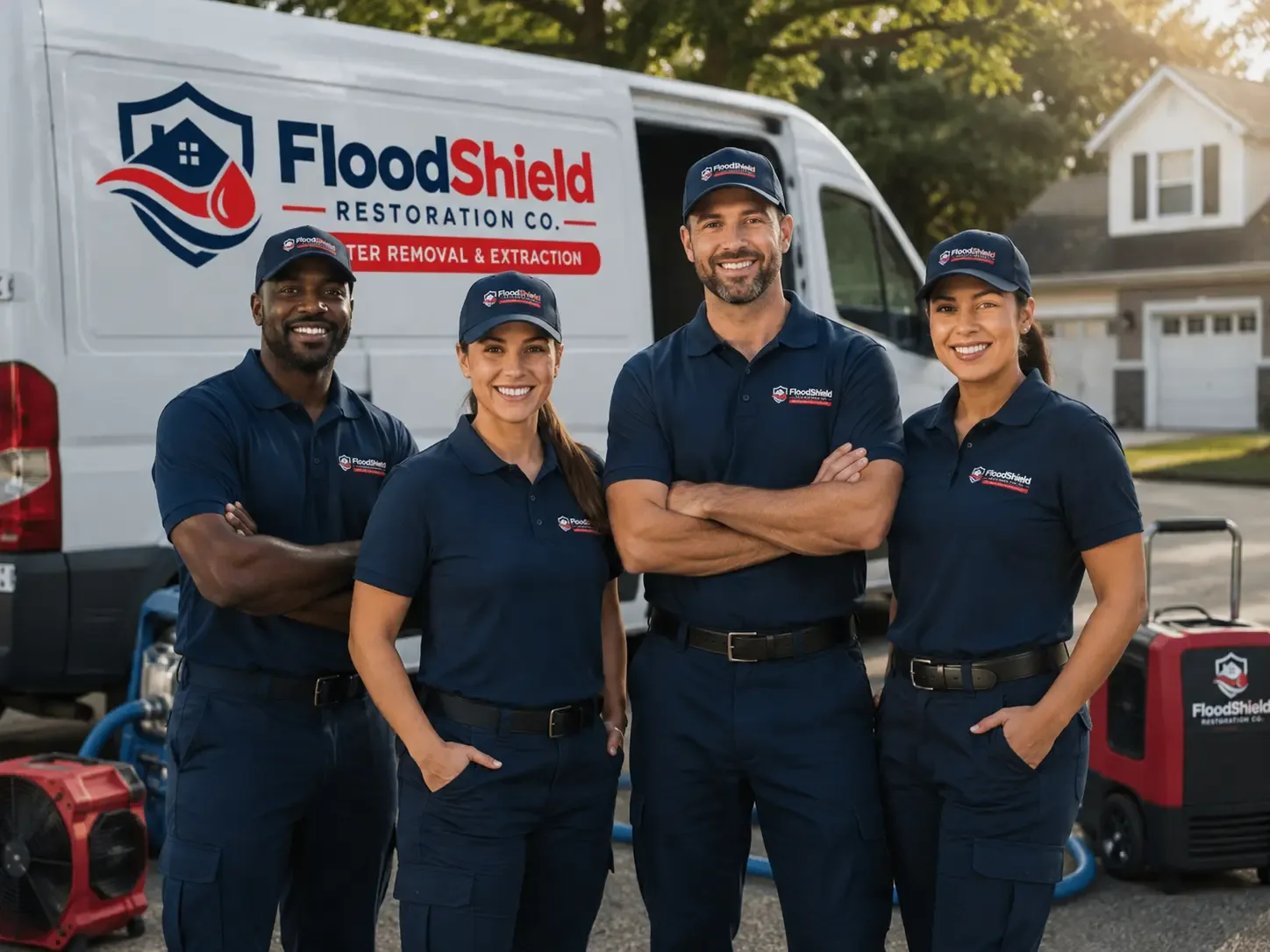 Flood Damage Restoration company in Rush Center, KS