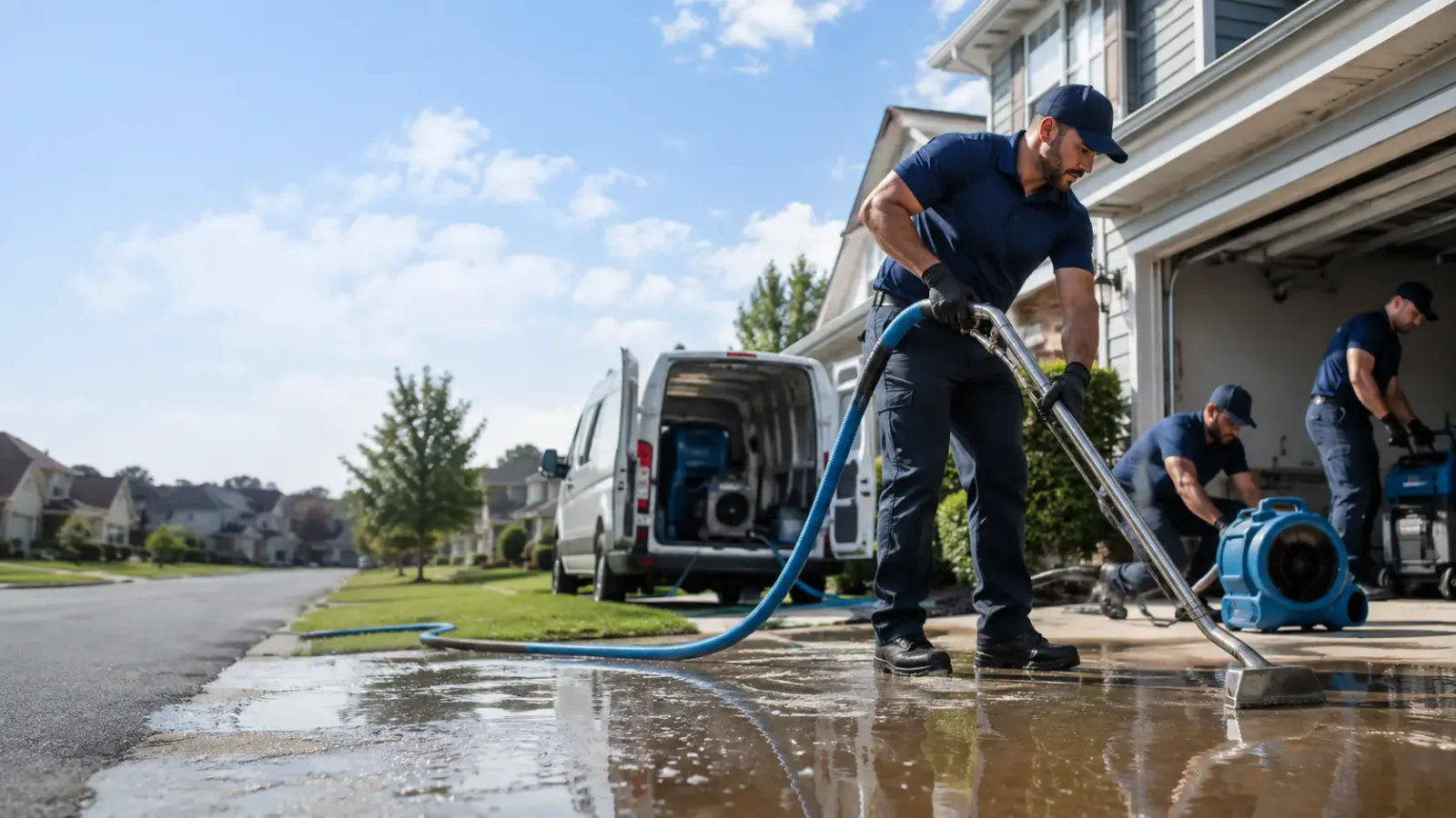 Flood Damage Restoration in Rush Center, KS